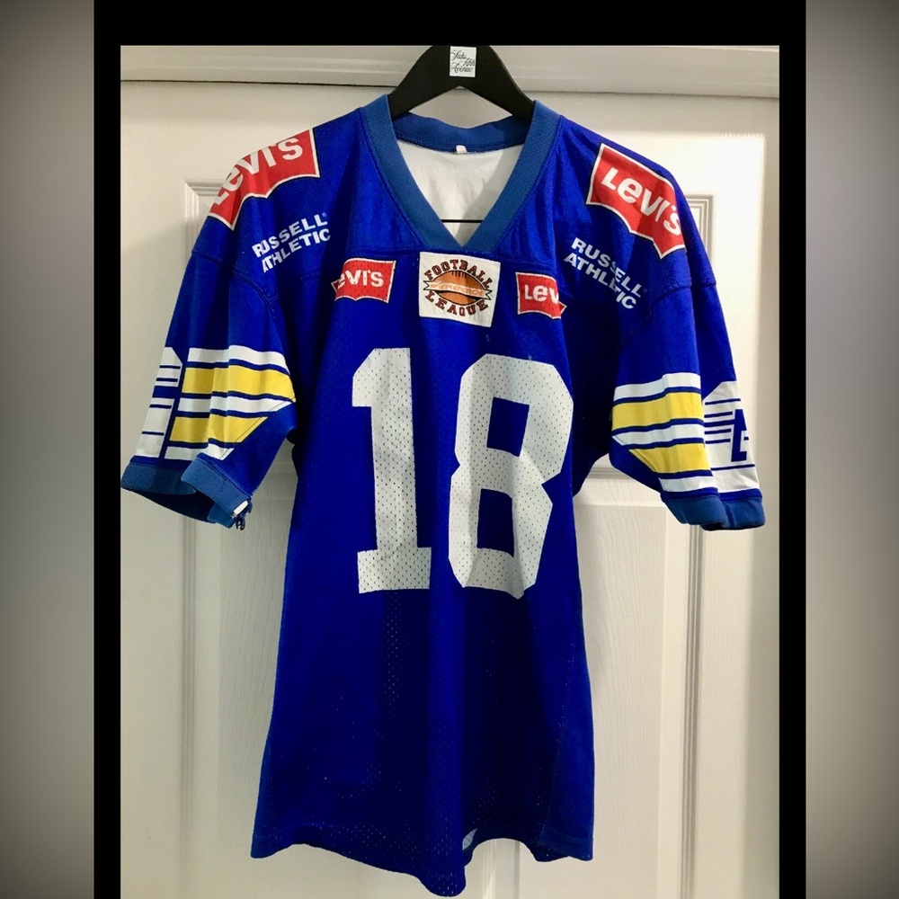 Levi's Football League Wien Energie Jersey Levi Strauss Russell Top Solar 18